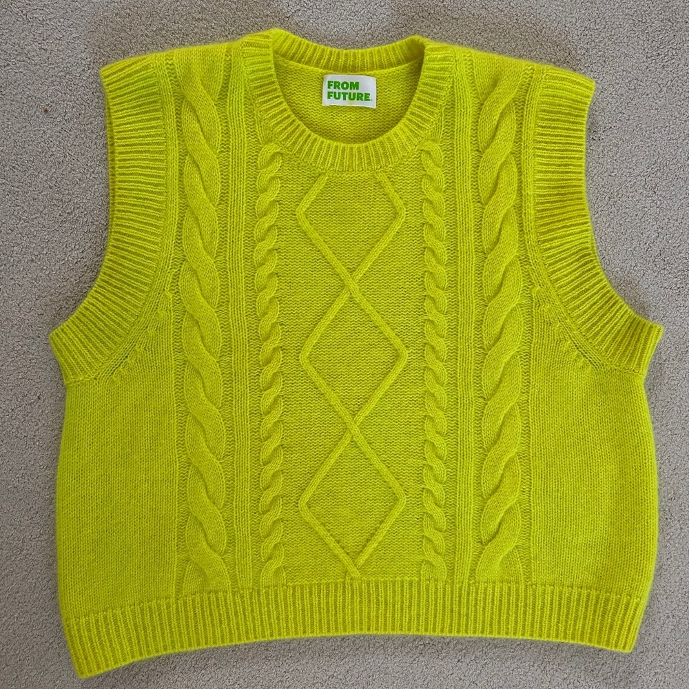 From Future size Small cashmere vest
